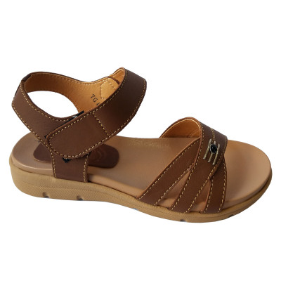 Giày Sandal Nữ BIGGBEN Da Bò Thật SDN33