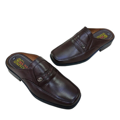 Dép Bít Mũi Nam Da Bò Thật TiTi ĐÔ Cao Cấp GSB20135