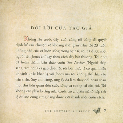 Hiệu Ứng Cánh Bướm (Tái Bản 2020)