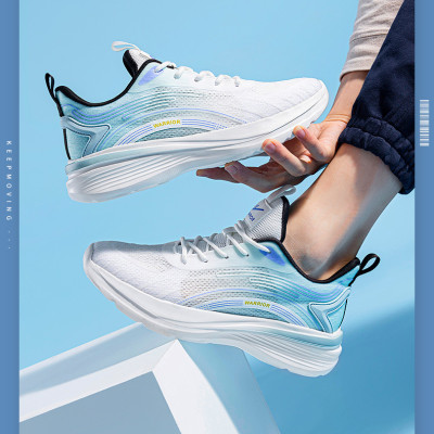 Giày thể thao nữ, giày chạy bộ đế êm nhẹ, thoáng khí đế cao su đúc, chống trơn trượt hạn chế mòn  – GNU2091