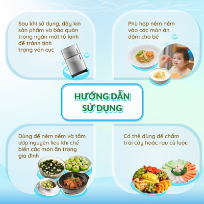 Bột nêm Tảo Biển túi 900g Tâm Minh Foods không bột ngọt công nghiệp