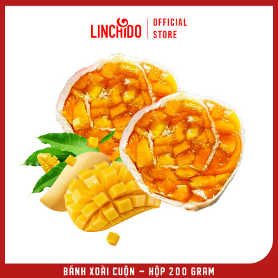 Bánh Xoài Cuộn - Hộp Oval 200 Gram