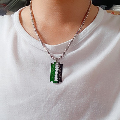 Dây chuyền nam LƯỠI LAM cá tính