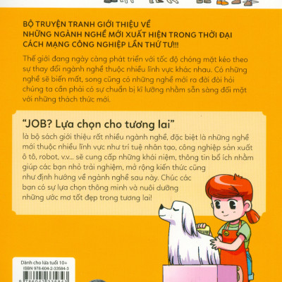 Lựa Chọn Cho Tương Lai: Job? - Chuyên Gia Chăm Sóc Thú Cưng (Tranh màu)