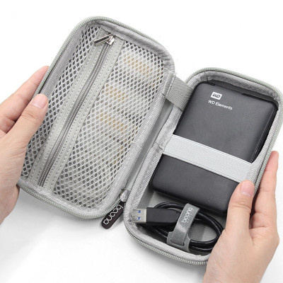 Túi đựng ổ cứng di động, cáp sạc điện thoại, tai nghe, usb Baona - DRU Hàng chính hãng