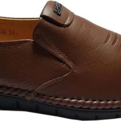 Giày Mọi Nam BIGGBEN Da Bò Thật GM143