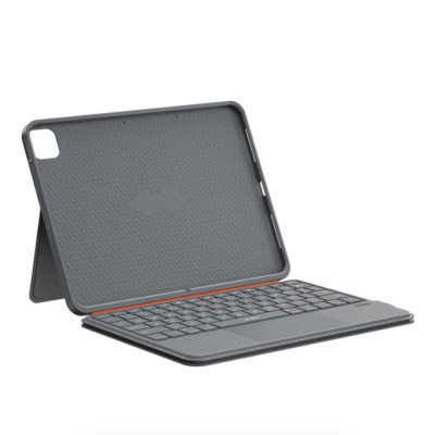 Case bao da bàn phím cho iPad A16 Gen 11 / Gen 10 / Pro 11 M2 M3 M4 Pro 11 2020/21/22 Air 4/5/6/7 M2 M3 bluetooth V5.3 tích hợp trackpad / touchpad hiệu WIWU WK005 - Bàn phím từ tính nam châm tháo rời, tích hợp giá đỡ - Hàng nhập khẩu