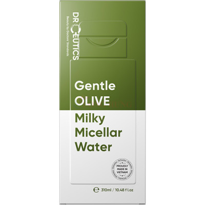 Nước tẩy trang DrCeutics Gentle Olive Milky Micellar Water (310ml) - Hàng chính hãng