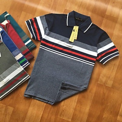 Áo thun nam trung niên cotton 100% cực tốt 