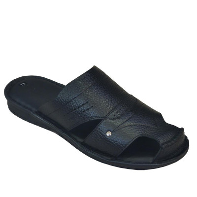 Dép Bít Mũi Nam Da Bò Thật TiTi ĐÔ Cao Cấp GSB2088d