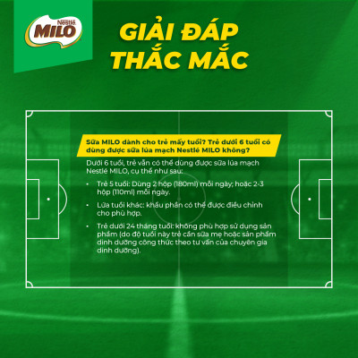 Thùng 48 Hộp Sữa Nestlé Milo Ít Đường (180ml/ Hộp)