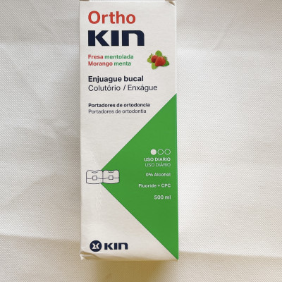 NƯỚC SÚC MIỆNG DÀNH CHO RĂNG NIỀNG ORTHO KIN 500ML