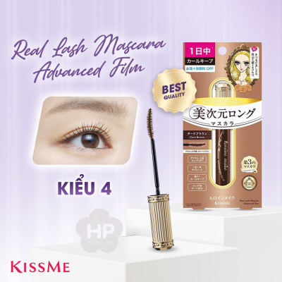 Mascara Màng Film Nâng Cao Siêu Chống Trôi Giúp Nâng Cong Và Dài Mi Kissme Heroine Make (6 G)
