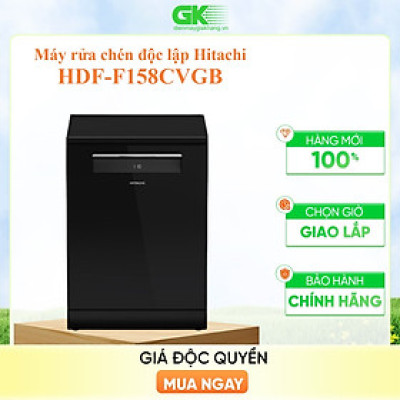 [Chỉ giao tại HCM] MÁY RỬA CHÉN HITACHI HDF-F158CVGB - Hàng chính hãng
