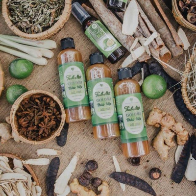 COMBO 2 CHAI TINH CHẤT GỘI ĐẦU THẢO MỘC MẸ KEN-MỖI CHAI 500ml