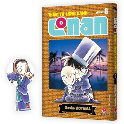 Sách - Thám Tử Lừng Danh Conan - Tập 8 - Bản Nâng Cấp - Tặng Kèm Bookmark