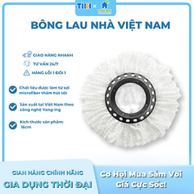 Bông Lau Thay Thế Cho Bộ 360 độ Kokomega