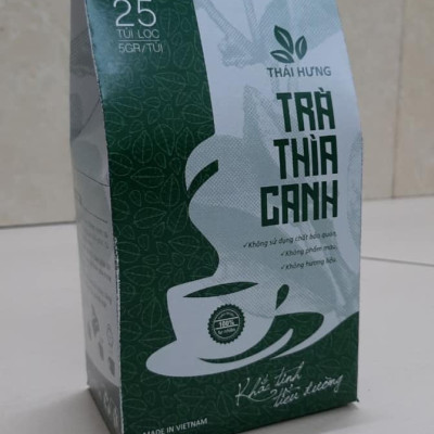 Combo 06 Túi Trà THÌA CANH Thái Hưng 25 túi lọc 5g Khắc tinh của bệnh tiểu đường