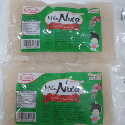 Miến Nưa Vị Nguyên Das Keto 240g