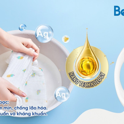 Nước Giặt Xả Công Nghệ Sinh Học Bell Home Hương Sang Trọng 3,2kg