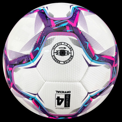 Bóng đá AKpro AF2600 Tím số 4,5 - Tặng kim bơm