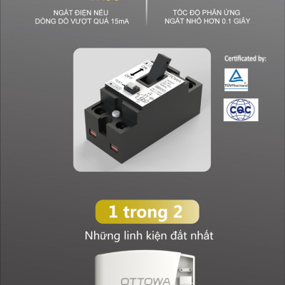 Máy nước nóng rửa bát OTTOWA - 5500W - TM5501 - Hàng chính hãng OTTOWA