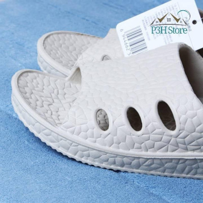 Dép nhà tắm LocknLock êm ái chống trơn trợt màu Beige ETM643 ETM644