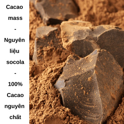 Cacao mass -  Cacao nguyên chất 500g O