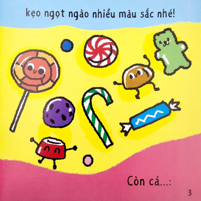 Sách Ehon Miu Bé Nhỏ Phần 2 Tiếng Việt - Đừng Ăn Kẹo Nhiều Nhé