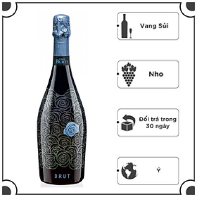 Rượu Vang nổ Ý Casa Burti Spumante Brut