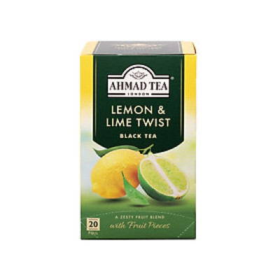 TRÀ AHMAD ANH QUỐC - CHANH (40g) - Lemon & Lime Twist - Hương thơm và công dụng chủ yếu đến từ vỏ Chanh
