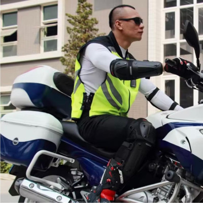 Áo Gile Bảo Hộ Phản Quang Đa Năng_Motorcycle Rider Vest