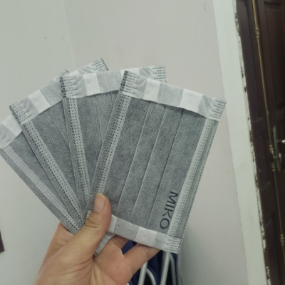 Combo 4 Hộp Khẩu trang trẻ me MiKo cao cấp, có dây đeo mềm không đau tai