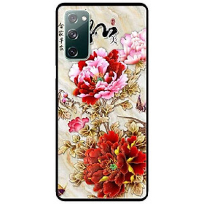 Ốp lưng dành cho Samsung A90 - Samsung S20 FE mẫu Mẫu Đơn Đỏ Hồng