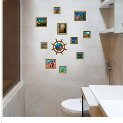 TRANH DECAL, GIẤY DÁN TƯỜNG " ĐẠI DƯƠNG BÍ ẨN"