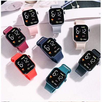 Đồng hồ điện tử , đồng hồ thể thao đeo tay nam nữ phong cách hiện đại (màu ngẫu nhiên)