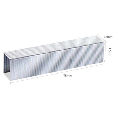 Combo 5 Hộp Ghim Dập Deli 23/17 Dập được 120 tờ Màu bạc Mã 17