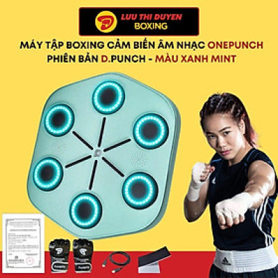 Máy tập boxing theo nhạc - One Punch Boxing Musical- Lừu Thị Duyên Boxing - Đại lý chính hãng Tại VIệt Nam - Bản D.punch