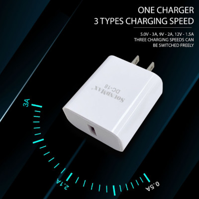 Cốc sạc nhanh DC-18 18w - Hàng Chính Hãng