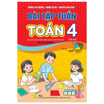 Sách - Bài Tập Tuần Toán 4 - Tập 2 (Cánh Diều)