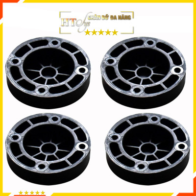 Bộ 04 chân đế cao su chống rung máy giặt   - HT SYS - Đế chống rung máy giặt - Đế chống ồn máy giặt, máy sấy,tủ lạnh, bàn ghế - Giao màu ngẫu nhiên