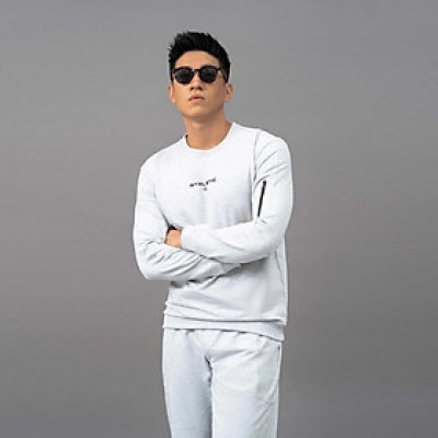 Bộ nỉ nam AM màu ghi BNM221-22 Sport1