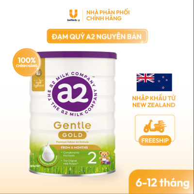 Combo 3 Lon Sữa a2 Milk a2 Gentle Gold Đủ Số Lon 800g