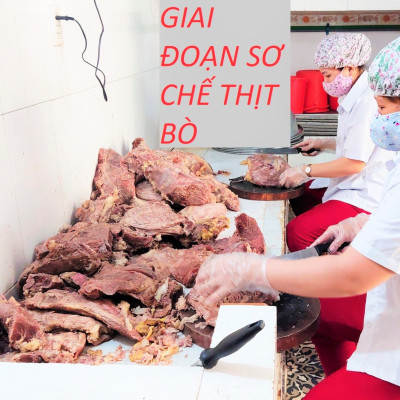 Khô Bò Thu Ba dạng miếng (500g)