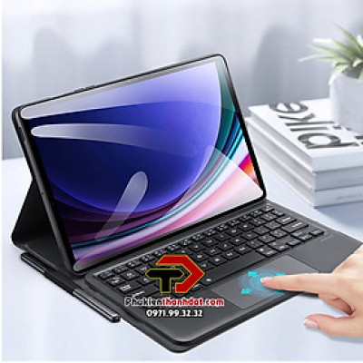 Bao da dành cho SamSung Galaxy Tab S7 T870 kèm bàn phím bluetooth Dux Ducis có bàn di chuột TrackPad - Hàng nhập khẩu 