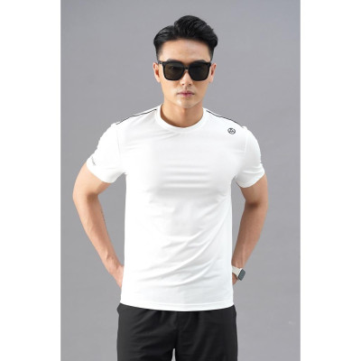 Áo Thun Thể Thao Nam AM SPORT1 TSM233 Cổ Tròn Thoáng Khí, Không Bai Xù, Nhanh Khô, Co Giãn Tốt