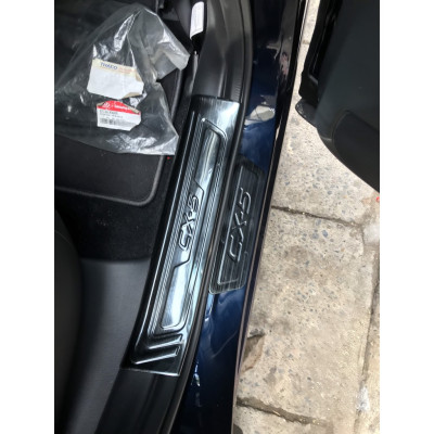 Ốp bậc cửa, Nẹp bước chân CARBON Xe Mazda CX5, CX-5 2018 2019 2020 2021 2022 Vân cacbon cao cấp