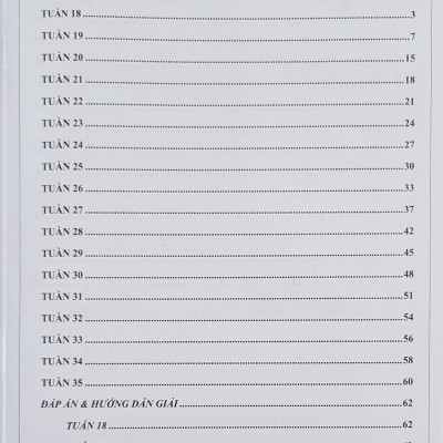 Combo Sách - Bài tập tuần Toán 1 tập 1 + 2