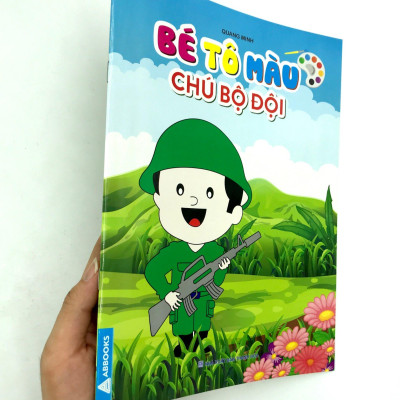Bé Tô Màu Chú Bộ Đội