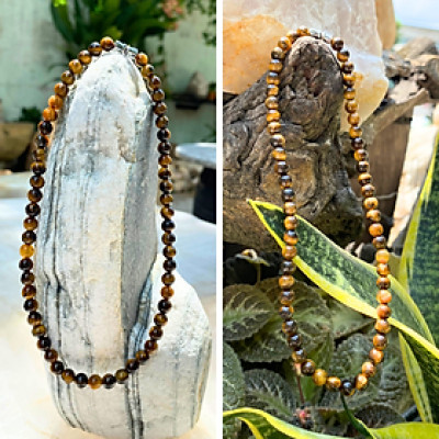 Vòng cổ phong thủy NHASAN Món quà ý nghĩa cho sức khỏe và tài lộc (6-7mm)